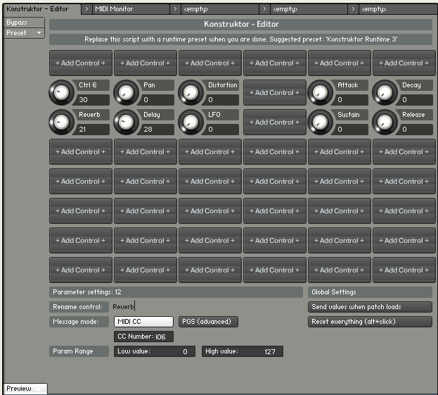 Konstruktor - Editor Module