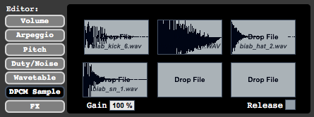 NES4L DPCM sample loader